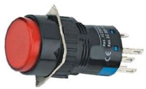 16mm Round Luminous Push Button