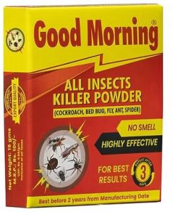 Good Morning All Insect Killer Powder, Color : White