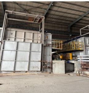 Bogie Hearth Furnace, Voltage : 440V for Industrial