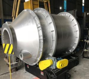 Rotary Aluminium Melting Furnace, Color : Silver