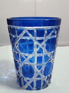 Hand Cut Polished Glass Tumblers for College, Office, Kitchen Hotel