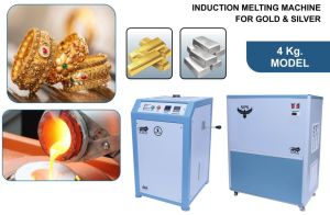 4 Kg SPS Induction Furnace for Gold and Silver Refining
