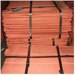 Copper Cathode Plate, Color : Brown for Earthing