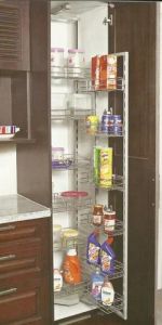 Stainless Steel Kitchen Pantry Pull Out Basket