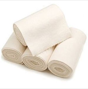 White Cotton Rolled Gauze Bandage