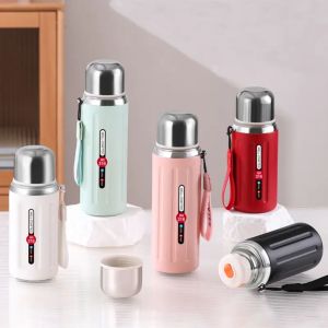 Polish Stainless Steel Plain 800ml Vacuum Flask Bottle
