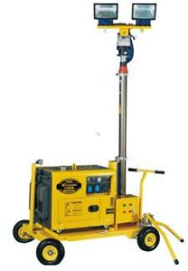 Tower Light for Construction Site
