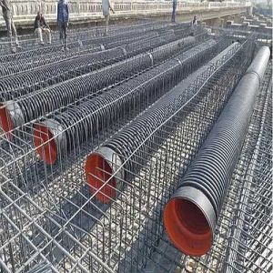 6 Meter HDPE Double Wall Corrugated Pipe