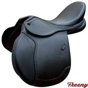 Leather Plain Black Western Saddle, Thickness : 5-10mm