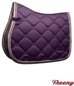 Purple Cotton Horse Saddle Pad, Thickness : 0-5mm