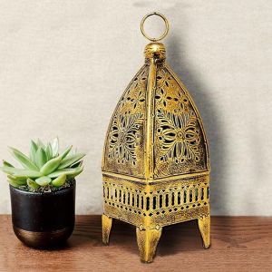 Metal Minar Lantern Tea Light Candle Holder