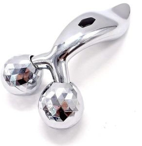 3D Face Massager, Color : Silver, Multicolour