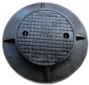 Cast Iron Circular Manhole Cover - 230 KG