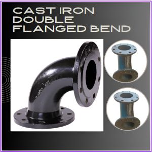 Cast Iron Double Flanged Bend