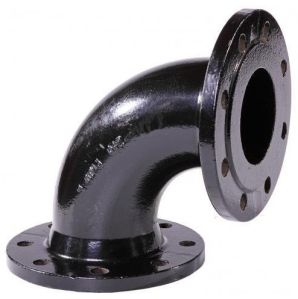 CI Double Flanged Bend - 100 MM