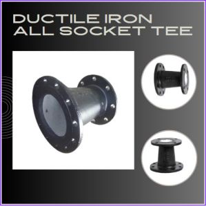 Polished Ductile Iron Double Flanged Reducer, Color : Black