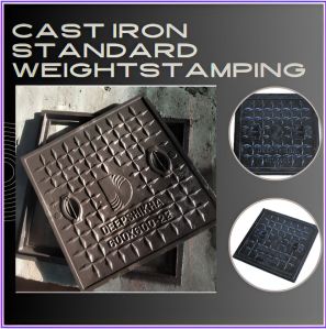 DEEPSHIKHA Cast Iron Square Manhole Cover for Construction