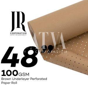 100 GSM 48 Inch Perforated Underlay Paper Rolls