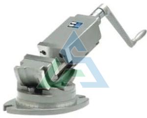 Iron Swivel Machine Vice, Color : Silver