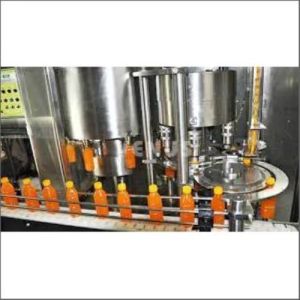 Electric Polished Stainless Steel Automatic Juice Filling Machine