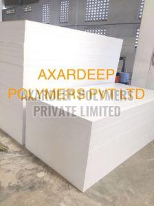 White Rectangular Plain Axardeep PVC Foam Sheet, For Industrial, Commercial, Size : Standard