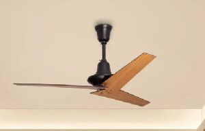 Finish Metal Body, Teak Finish Teak Wood Blades) Ceiling Fan