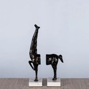 Make The Change (black) Metal &AMP;AMP; Marble Home Decor