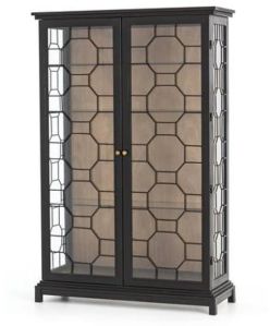 Dudley Glass Double Door Cabinet