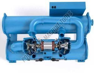 50Hz Single Phase Centrifugal Air Compressor, Color : Blue