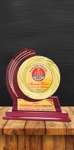 W-6814 Wooden Award