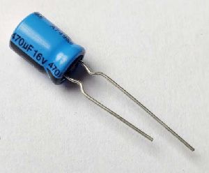 470uF 16V Electrolytic Capacitor