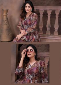 Designer Pink Women Co-ords Set