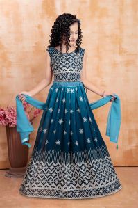 Georgette Girls Lehenga Choli