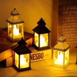 Plastic LED Mini Lantern 24 Piece