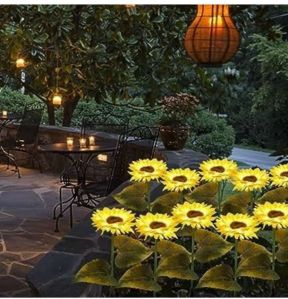 Sunflower Solar Garden Lights