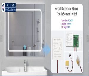 Glass Metal Smart Bathroom Mirror