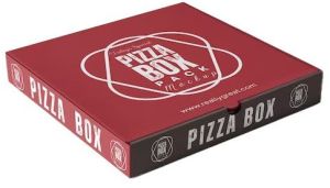 Biodegradable Disposable Pizza Box, Color : Natural