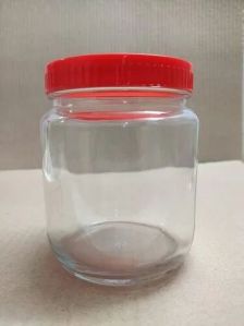 500 Ml GD Round Glass Jar