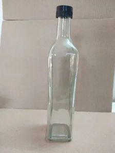 750 Ml Marasca Glass Bottles, Color : White for Beverage