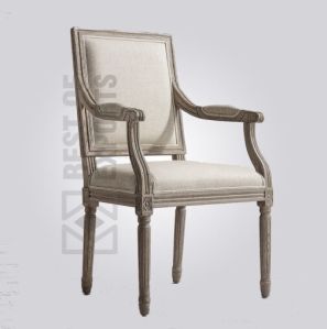 Royal Square Back Arm Dining Chair