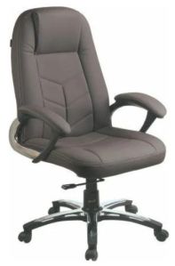 Ergonomic Mid Back Grey Executive Chair With  Adjustable Height & Swivel Office Chair