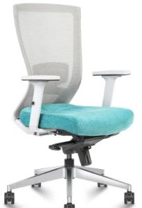 High Back Stylish Executive Office Mesh Chair In Grey