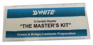 SS WHITE THE MASTER'S KIT (CROWN & BRIDGE PREPARATION)