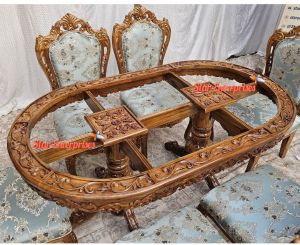 Antique Carved Dining Table DNG-077