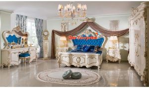 Antique Designer King Size Bedroom Set BD-019