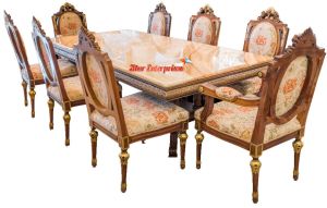 Premium Quality Teak Wood Dining Table Set DNG-020