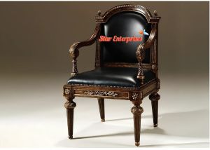Royal Handmade Wooden Bedroom Chair BDCH-025