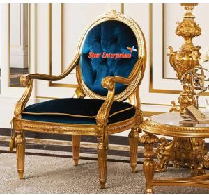 Solid Teak Wood Bedroom Chair BDCH-023