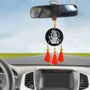 Acrylic Lord Krishn Ji Car Hanging