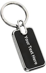 Personalized Square Keychain